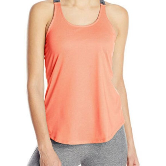 Soybu Tops - SOYBU Cross Back Orange Tanktop